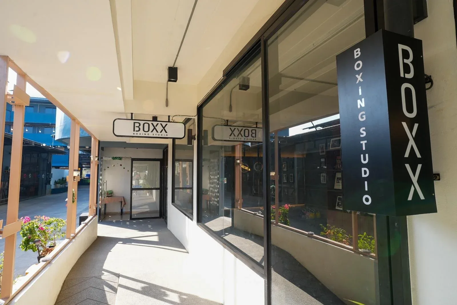 BOXX Boxing Studio entrance